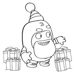 着色页: Oddbods (卡通和动画节目) #186516 - 免费可打印着色页