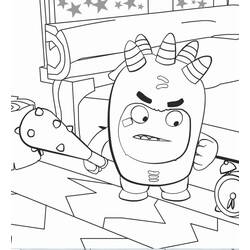 着色页: Oddbods (卡通和动画节目) #186519 - 免费可打印着色页