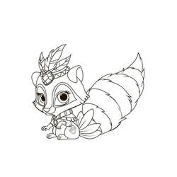 着色页: Palace Pets (卡通和动画节目) #196356 - 免费可打印着色页