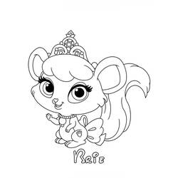 着色页: Palace Pets (卡通和动画节目) #196368 - 免费可打印着色页