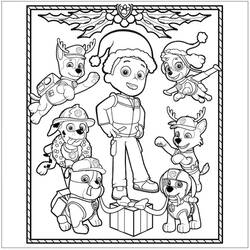 着色页: Paw Patrol (卡通和动画节目) #44311 - 免费可打印着色页