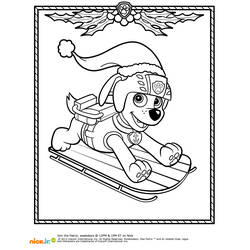 着色页: Paw Patrol (卡通和动画节目) #44317 - 免费可打印着色页