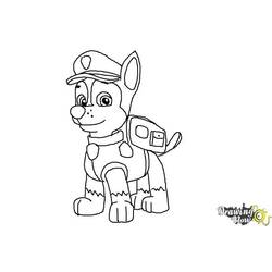 着色页: Paw Patrol (卡通和动画节目) #44374 - 免费可打印着色页