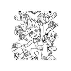 着色页: Paw Patrol (卡通和动画节目) #44403 - 免费可打印着色页
