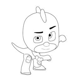 着色页: PJ Masks (卡通和动画节目) #175821 - 免费可打印着色页