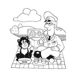 着色页: Postman Pat (卡通和动画节目) #49504 - 免费可打印着色页