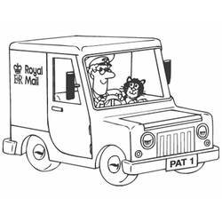 着色页: Postman Pat (卡通和动画节目) #49509 - 免费可打印着色页