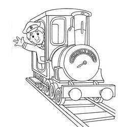 着色页: Postman Pat (卡通和动画节目) #49554 - 免费可打印着色页