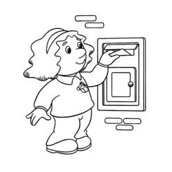 着色页: Postman Pat (卡通和动画节目) #49568 - 免费可打印着色页