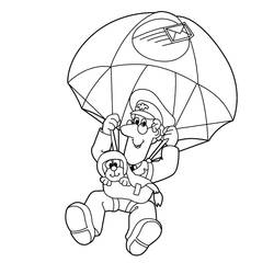 着色页: Postman Pat (卡通和动画节目) #49569 - 免费可打印着色页