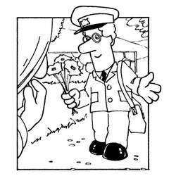 着色页: Postman Pat (卡通和动画节目) #49572 - 免费可打印着色页