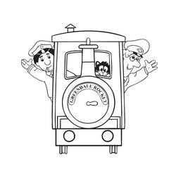 着色页: Postman Pat (卡通和动画节目) #49576 - 免费可打印着色页