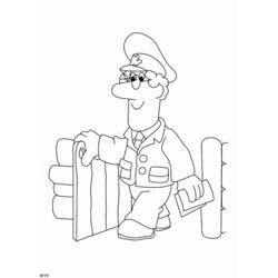 着色页: Postman Pat (卡通和动画节目) #49617 - 免费可打印着色页