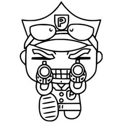 着色页: Pucca (卡通和动画节目) #186603 - 免费可打印着色页