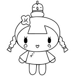 着色页: Pucca (卡通和动画节目) #186605 - 免费可打印着色页