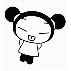着色页: Pucca (卡通和动画节目) #186620 - 免费可打印着色页