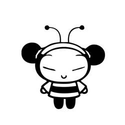 着色页: Pucca (卡通和动画节目) #186626 - 免费可打印着色页