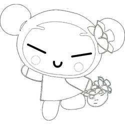 着色页: Pucca (卡通和动画节目) #186628 - 免费可打印着色页