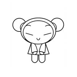 着色页: Pucca (卡通和动画节目) #186632 - 免费可打印着色页