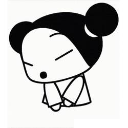 着色页: Pucca (卡通和动画节目) #186633 - 免费可打印着色页