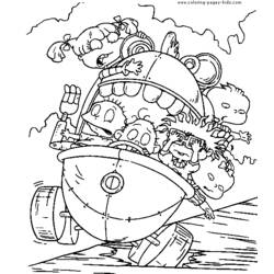 着色页: 淘气小兵兵 (卡通和动画节目) #52786 - 免费可打印着色页