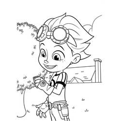 着色页: Rusty Rivets (卡通和动画节目) #195764 - 免费可打印着色页