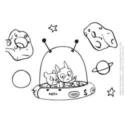 着色页: SamSam (卡通和动画节目) #39600 - 免费可打印着色页