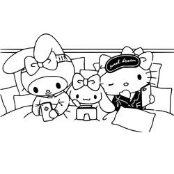 着色页: Sanrio (卡通和动画节目) #220318 - 免费可打印着色页