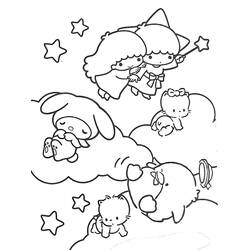 着色页: Sanrio (卡通和动画节目) #220327 - 免费可打印着色页