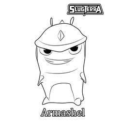 着色页: Slugterra (卡通和动画节目) #195514 - 免费可打印着色页