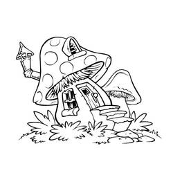 着色页: Smurfs (卡通和动画节目) #34760 - 免费可打印着色页