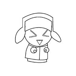 着色页: 南方公园 (卡通和动画节目) #31207 - 免费可打印着色页