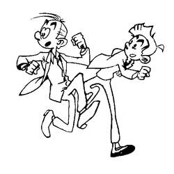 着色页: Spirou (卡通和动画节目) #30513 - 免费可打印着色页