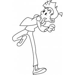 着色页: Spirou (卡通和动画节目) #30516 - 免费可打印着色页