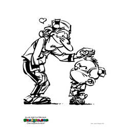 着色页: Spirou (卡通和动画节目) #30521 - 免费可打印着色页