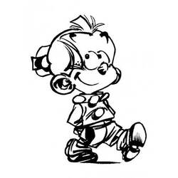 着色页: Spirou - 免费可打印着色页