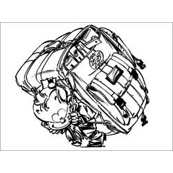 着色页: Spirou (卡通和动画节目) #30529 - 免费可打印着色页