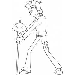 着色页: Spirou (卡通和动画节目) #30531 - 免费可打印着色页