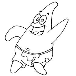 着色页: SquareBob SquarePants (卡通和动画节目) #33426 - 免费可打印着色页