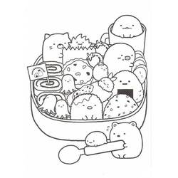 着色页: Sumikko Gurashi (卡通和动画节目) #211470 - 免费可打印着色页