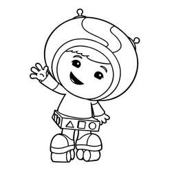 着色页: Team Umizoomi (卡通和动画节目) #195670 - 免费可打印着色页