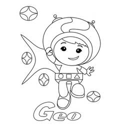 着色页: Team Umizoomi (卡通和动画节目) #195671 - 免费可打印着色页