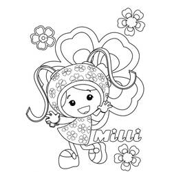 着色页: Team Umizoomi (卡通和动画节目) #195675 - 免费可打印着色页