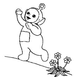 着色页: Teletubbies (卡通和动画节目) #49678 - 免费可打印着色页