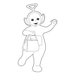 着色页: Teletubbies (卡通和动画节目) #49686 - 免费可打印着色页