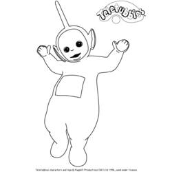 着色页: Teletubbies (卡通和动画节目) #49741 - 免费可打印着色页