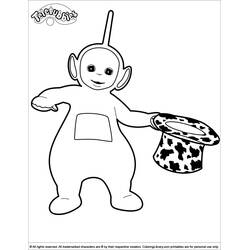 着色页: Teletubbies (卡通和动画节目) #49796 - 免费可打印着色页