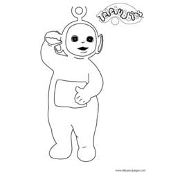 着色页: Teletubbies (卡通和动画节目) #49947 - 免费可打印着色页