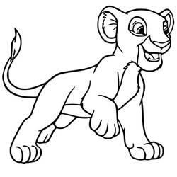 着色页: The Lion Guard - 免费可打印着色页