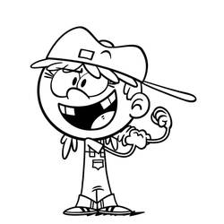 着色页: The Loud House (卡通和动画节目) #184873 - 免费可打印着色页